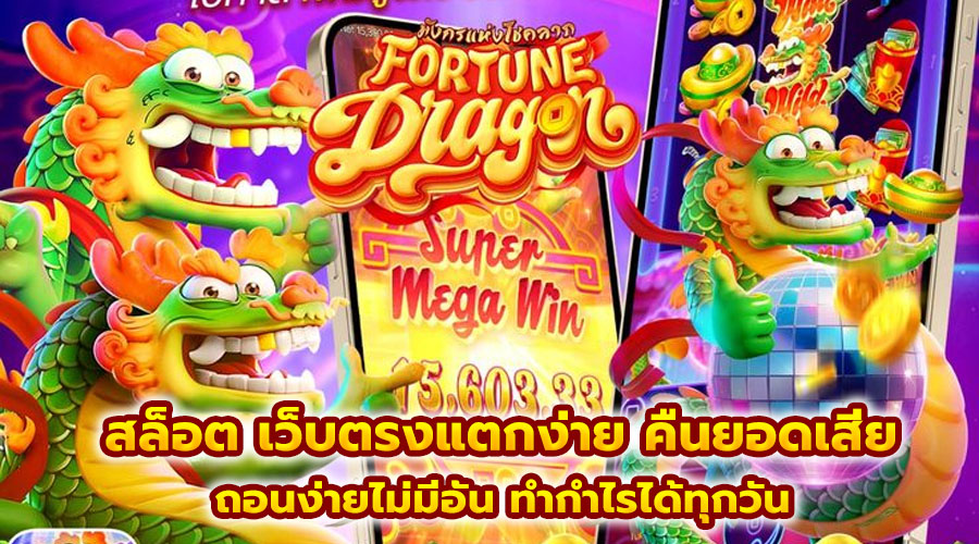 สล็อต เว็บตรงแตกง่าย คืนยอดเสีย